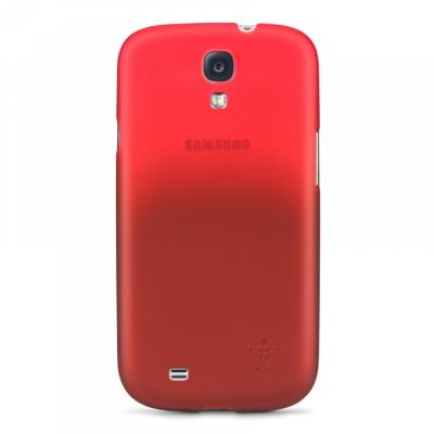 Belkin Micra Glam Matte - Beschermhoes voor mobiele telefoon - polycarbonaat - sorbet - voor Samsung Galaxy S4