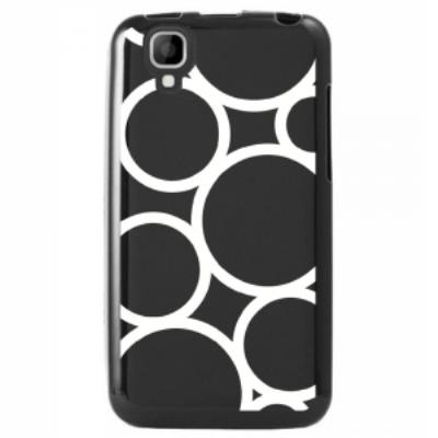 Coque souple pour Wiko Goa avec impression Motifs ronds blancs
