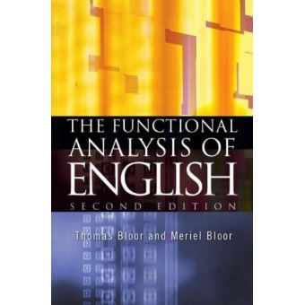 The Functional Analysis of English - 1