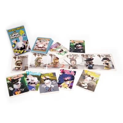 Jeu des familles Lapins Crétins France Cartes