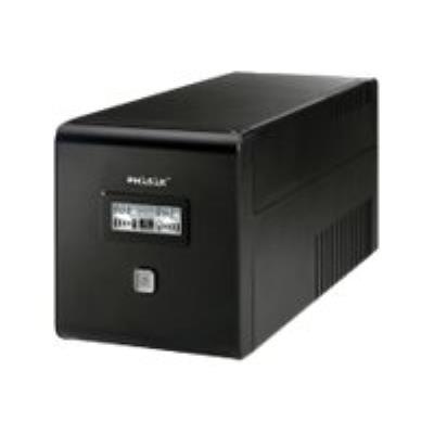 PHASAK Interactive 1000VA LCD USB with RJ protection - UPS - 1000 VA