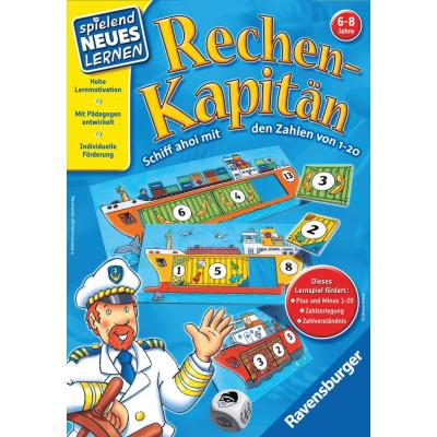 RAVENSBURGER - 25023 - JEU - CAPITAINE DES CHIFFRES - LANGUE : ALLEMAND