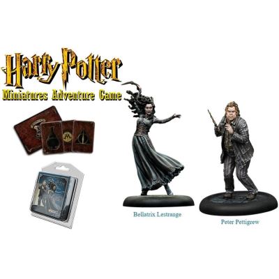 HARRY POTTER - Miniature Adventure Game - Bellatrix & Wormtail - UK