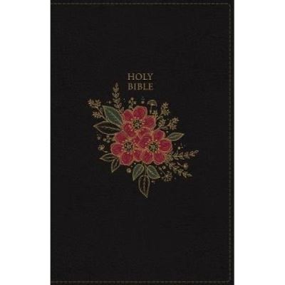 KJV, Deluxe Reference Bible, Super Giant Print, Imitation Leather, Black, Red Le 9780785215707