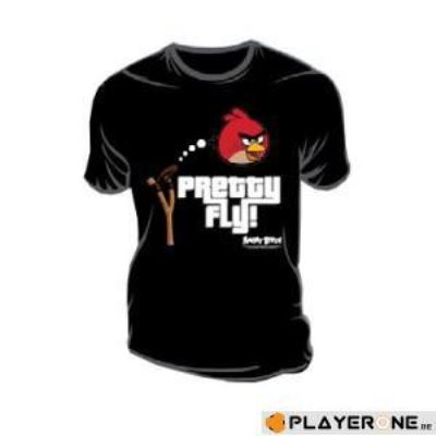 ANGRY BIRDS - T-Shirt Pretty Fly Black (XL)