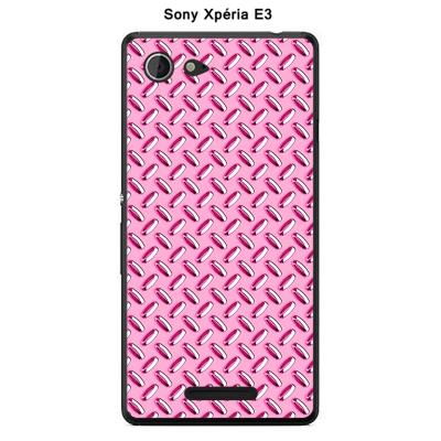 Coque Sony Xpéria E3 - Métal couleur Rose Intense