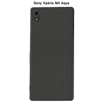 Coque Sony Xpéria M4 Aqua - Métal perforé Noir