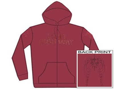 Bon Jovi - Girl Pull-Over à Capuche Logo dimensions XS