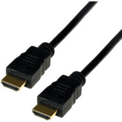 Cable vidéo Câble HDMI 1080P haute vitesse 3D avec Ethernet mâle / mâle - 5m