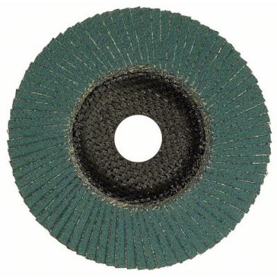 Plateau à Lamelles Bosch Best For Inox à Surface Bombée Ø125 Grain 40 - 2608607638