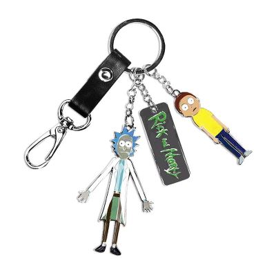 Porte-clés Rick and Morty - 3 pièces