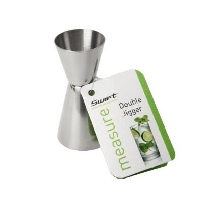 Faringdon 0.75 1.5floz doseur à cocktail en acier inoxydable