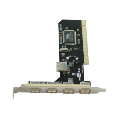 Nilox PCI-41USB - USB-adapter - 5 poorten