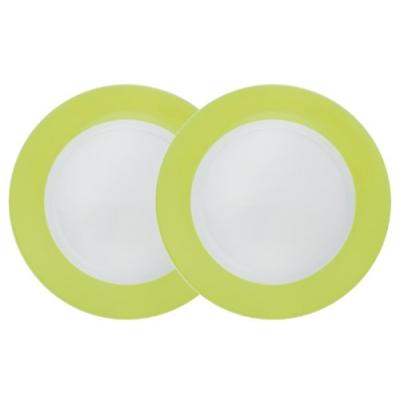 kahla/thüringen porzellan gmbh 57e148a72767c pronto lot de 2 assiettes à brunch vert citron