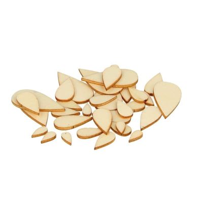 Forme en bois lucy goutte 129 pièces - artémio