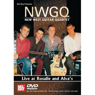 Méthodes et pédagogie MEL BAY NEW WEST GUITAR QUARTET - LIVE AT ROSALIE AND ALVA'S - GUITAR Guitare acoustique
