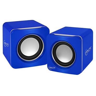 ARCTIC S111 BT (Bleu ) - Système audio mobile Bluetooth (V4.0) - 2 x 2 W RMS - Haut-parleurs - rechargeable - idéal pour déplacements