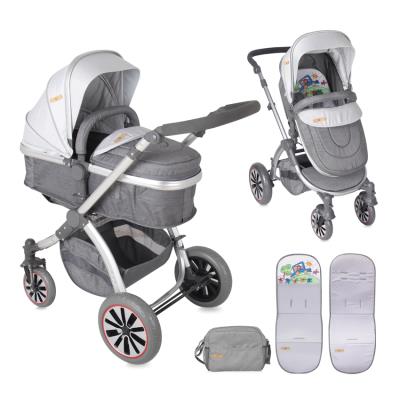 Poussette combinée AURORA Gris
