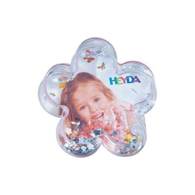 Heyda boule a neige fleur brillante transparente pour la personnalisation 204888405