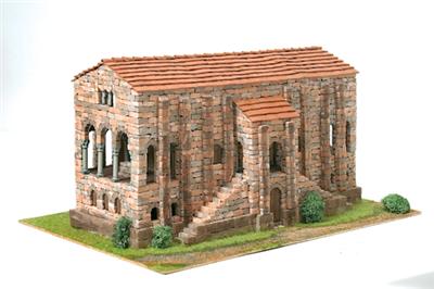 Maquette eglise romanica 13 domus kits