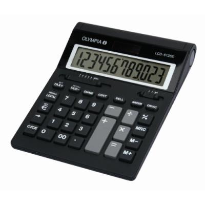 OLYMPIA - Calculatrice de bureau LCD-612E (87-LCD-612E/LCD-612SD)