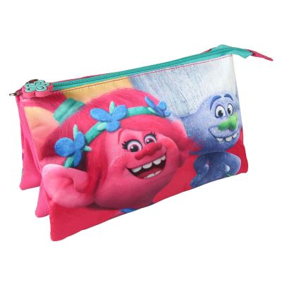 CERDA - CerdA Trolls Trousse de Toilette, 22 cm, Blanc (Fucsia)