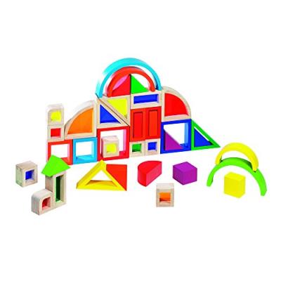 Goki - 2041724 - jeu de construction - arc en ciel avec des fenêtres