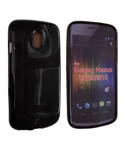 Housse Softygel noire glossy pour Samsung Galaxy Nexus i9250