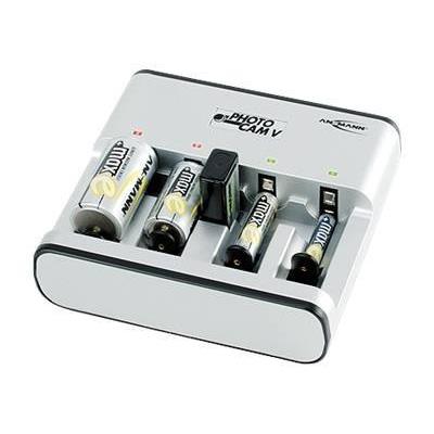 Ansmann Batterijlader PhotoCam V zilver 5207473