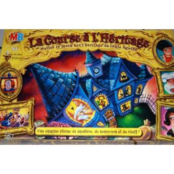 Jeu De Société La Course à L'Héritage MB 1996 - Occasion - 2 à 4 Joueurs - Parfait Pour Soirée Entre Amis Ou En Famille