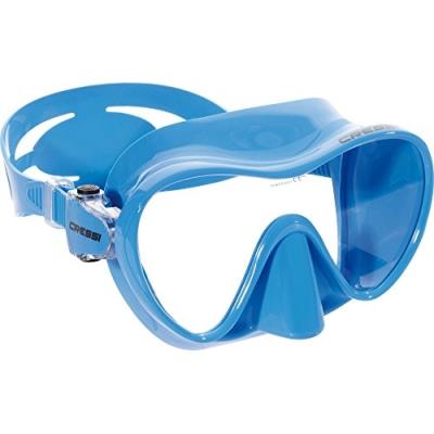 Cressi f1 frameless masque de snorkeling plongée bleu
