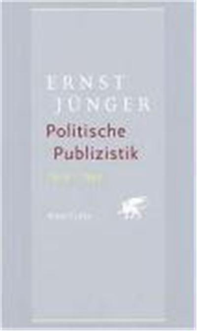 Politische Publizistik 1919 Bis 1933