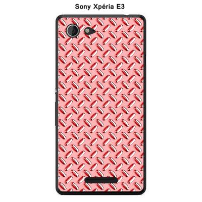 Coque Sony Xpéria E3 - Métal couleur Rouge Intense