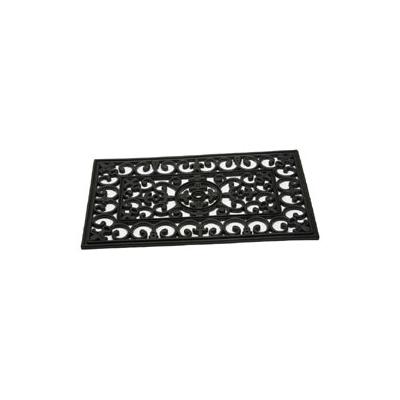 Id mat tapis grille caoutc.imitat.fonte 45x75