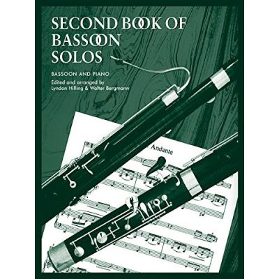 Partitions classique FABER MUSIC HILLING L / BERGMANN W - SECOND BOOK OF BASSOON SOLOS (COMPLETE) - BASSOON AND PIANO  Basson