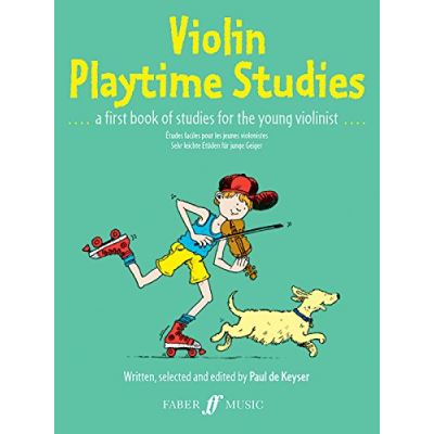 Méthodes et pédagogie FABER MUSIC DE KEYSER PAUL - VIOLIN PLAYTIME STUDIES (SOLO VIOLIN) - VIOLIN TEACHING Violon