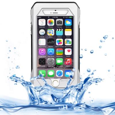 iPhone 6 Plus Coque housse Plastique Waterproof Argenté Waterproof
