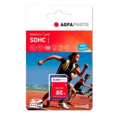 AgfaPhoto - flashgeheugenkaart - 4 GB - SDHC