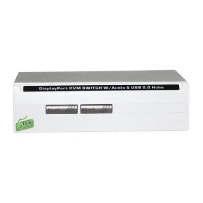 Intronics AB7981 - commutateur écran-clavier-souris/audio/USB - 2 ports - Ordinateur de bureau