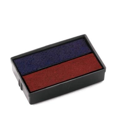 Colop e 10 pack de 2 recharges pré encrée pour printer 10 bleu rouge 990097