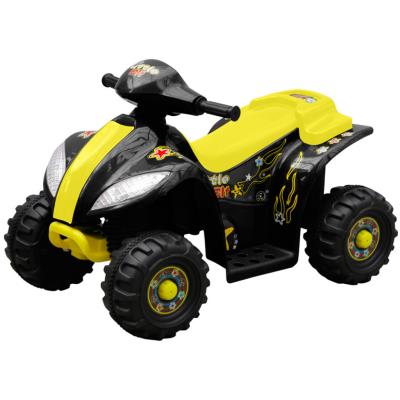 vidaXL Quad électrique pour enfants Jaune et Noir