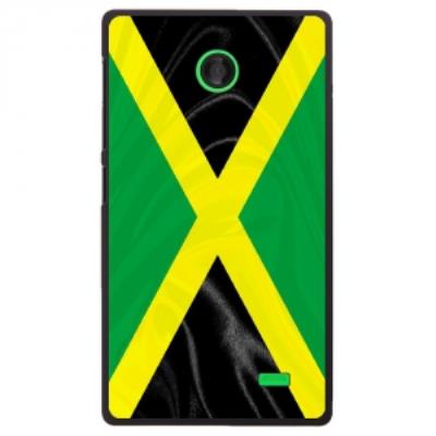 Coque rigide pour Nokia X avec impression Motifs drapeau de la Jamaïque