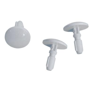 BOUTON POUSSOIR BLANC LIVRE X3