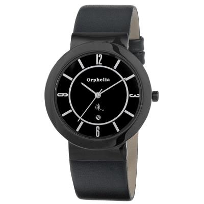 Montre Orphelia Farron-122-6705-44 en Cuir Noir