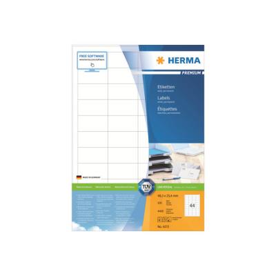 HERMA Premium - gelamineerde etiketten - 4400 etiket(ten)