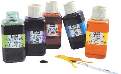 Pebeo - Encre A Dessiner Colorex Jaune - Flacon De 250ml