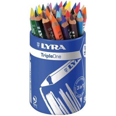 Lyra - Crayon De Couleur Aquarellable Triple One - Pot De 36