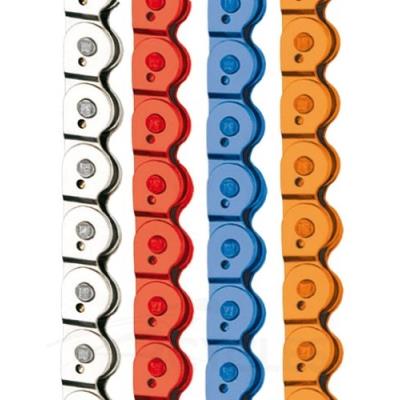 Point 10107501 chaîne half link mk 918 1 2 x 1 8 102 maillons bleu