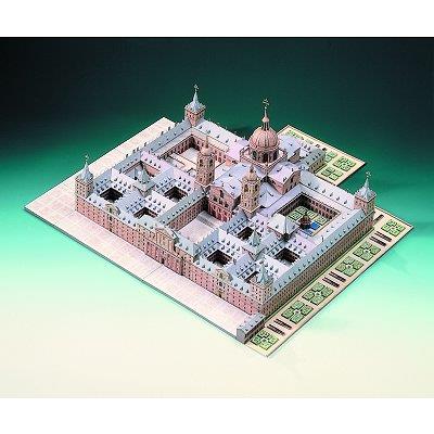 Maquette en carton : Monastère El Escorial, Espagne Schreiber-Bogen