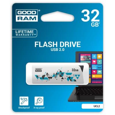 Goodram click clé usb 32 go ucl2-0320w0r11